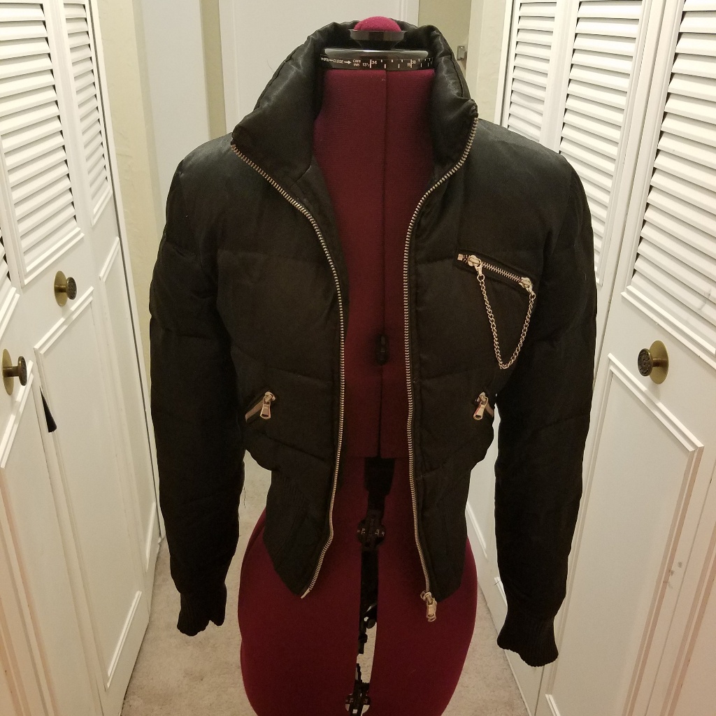 Express Down Black Jacket